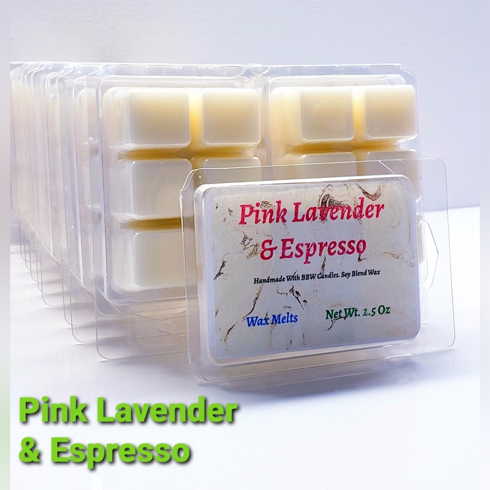 PINK LAVENDER & ESPRESSO -Bath & Body Works Candle Wax Melts- $8 per pack